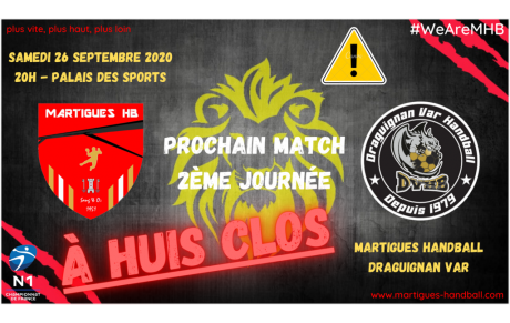 N1 / J2, MHB - Draguignan : l'avant-match !