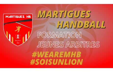 MHB : Formation jeunes arbitres samedi