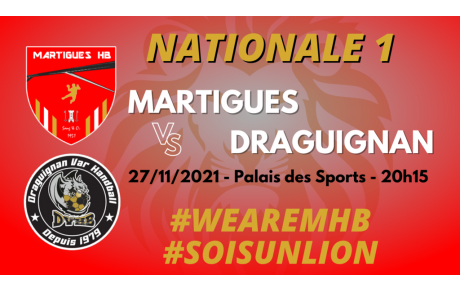 N1 / J9, MHB - Draguignan : l'avant-match !