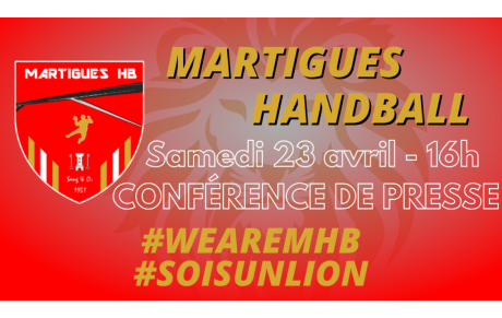 MHB - Conférence de presse ce samedi