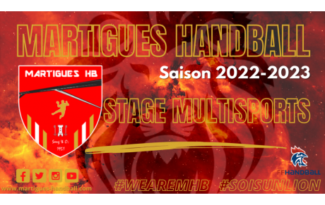 Stages multisports d'été : inscrivez-vous !