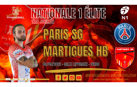 N1 / J1, PSG - MHB : l'avant-match