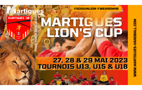 TOURNOI LION'S CUP : début des inscriptions !