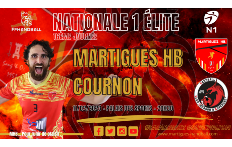 N1 / J16, MHB - Cournon : l'avant-match