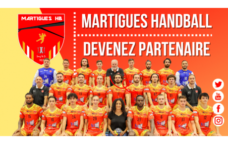 Devenez partenaire du Martigues Handball