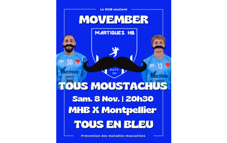 Movember, samedi tous moustachus !