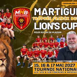 LION'S CUP 2027 : lancement des inscriptions !